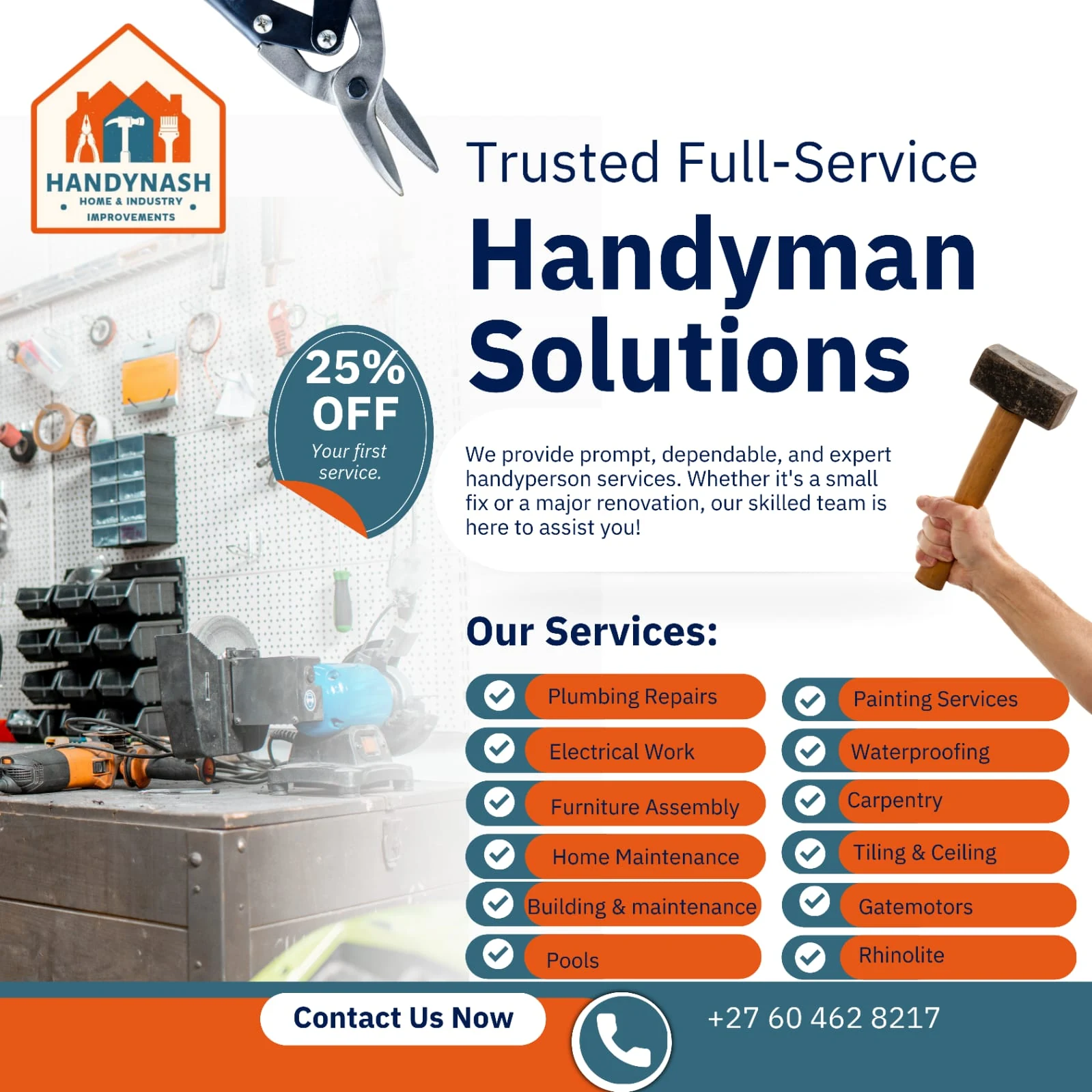HandyNash advertisement
